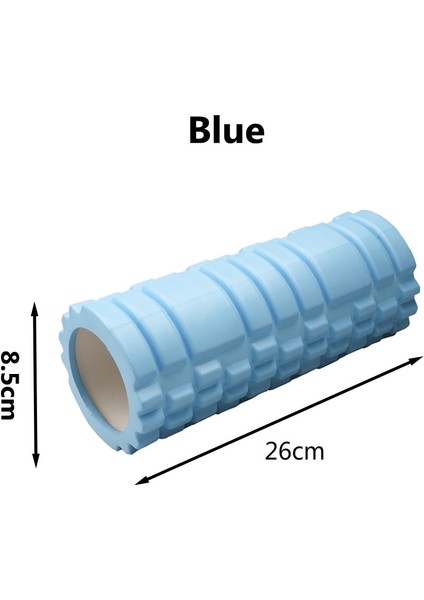 26X8.5CM Tarzı 30CM Yoga Sütunu Gym Fitness Köpük Rulo Pilates Yoga Kas Masajı Rulo Egzersiz Geri Yumuşak Yoga Bloğu (Yurt Dışından)