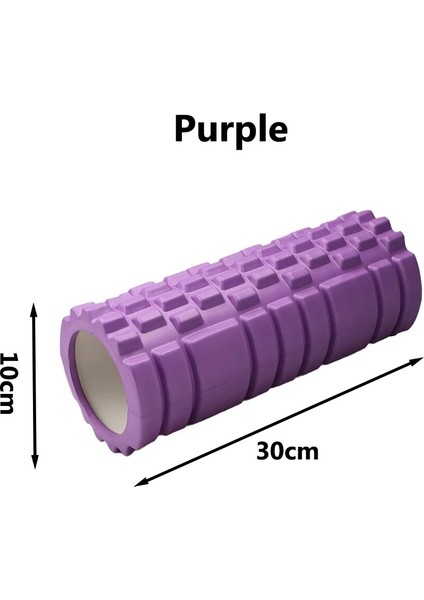 26X8.5CM Tarzı 30CM Yoga Sütunu Gym Fitness Köpük Rulo Pilates Yoga Kas Masajı Rulo Egzersiz Geri Yumuşak Yoga Bloğu (Yurt Dışından)
