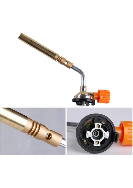 Taşınabilir Açık Kamp Yürüyüş Pişirme Ekipmanları Bütan Alev Kaynak Jet Brülör Manuel Ateşleme Gaz Alev Makinası (Yurt Dışından)