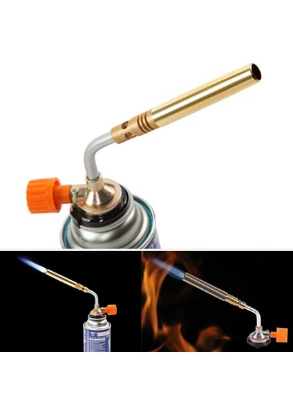 Taşınabilir Açık Kamp Yürüyüş Pişirme Ekipmanları Bütan Alev Kaynak Jet Brülör Manuel Ateşleme Gaz Alev Makinası (Yurt Dışından) fiyatları