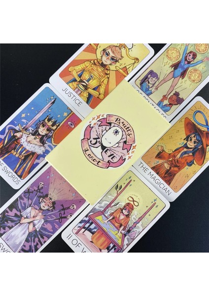 TS106 Stili Pixies Şaşırtıcı Lenormand Tarot Kartı Destesi Oyunlardan Sevgiyle Oluşturulan Sanat Eseri Aşk Oracle Kehaneti Benzersiz Oyuncak (Yurt Dışından)