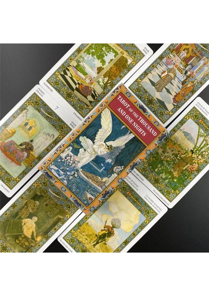 TT131 Stili Binbir Gece Tarot Tarot Kart Oyunu Tarot Güverte Tahta Oyunu Yetişkinler Için Oracle Tarot Acemi Kader Kehanet Için (Yurt Dışından) indirimleri