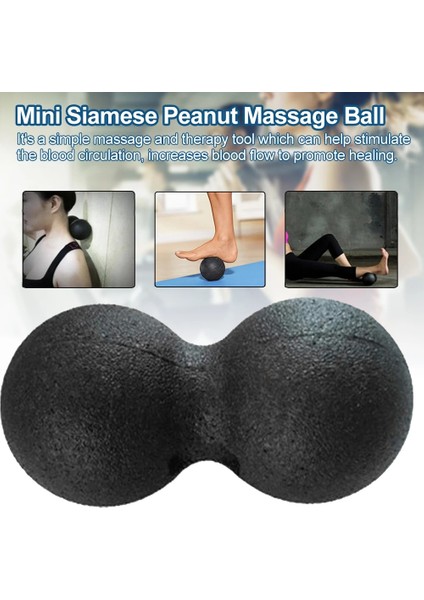 Yüksek Yoğunluklu Lakros Yoga Egzersizi Hafif Mini Fıstık Masaj Topu Ağrıyı Rahatlatmak Fitness Miyofasya (Yurt Dışından)