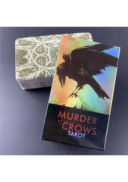 32 Adet TS52 Tarzı Yüksek Li Karga Cinayetitarot Kartları Oyun Destesi Masa Kart Tahta Oyunları Parti Oyun Kartları (Yurt Dışından) modelleri