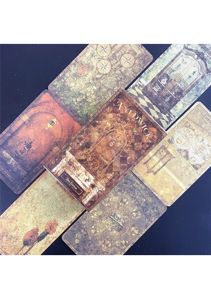 MTT09 Stili Yeni Varış Sihirli Yazışmaların Tarot'u Tarot Kartları Fal Rehberliği Kehanet Tarot Güverte Tahta Oyunu Kart Oyunu Anlatıyor (Yurt Dışından)