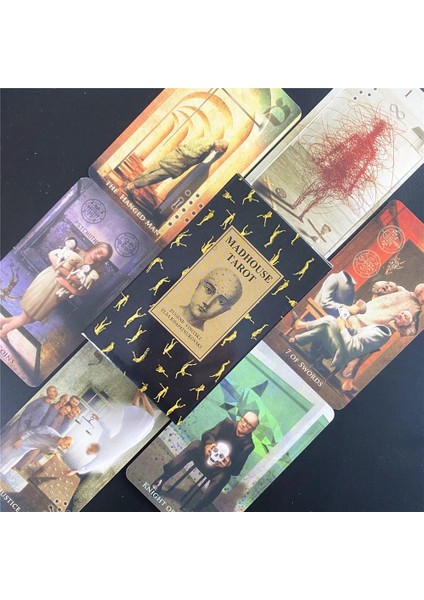 MTT09 Stili Yeni Varış Sihirli Yazışmaların Tarot'u Tarot Kartları Fal Rehberliği Kehanet Tarot Güverte Tahta Oyunu Kart Oyunu Anlatıyor (Yurt Dışından)