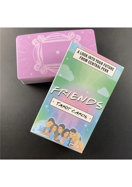 44 Adet TS18 Tarzı Klasik Binici Güverte Kehanet Kart Oyunu Masa Oyunu Işığının Yapısına Dayalı Arkadaşlar Tarot Kartları (Yurt Dışından) modelleri