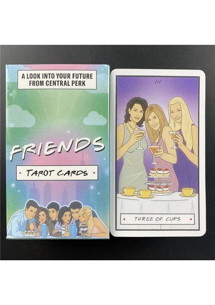 44 Adet TS18 Tarzı Klasik Binici Güverte Kehanet Kart Oyunu Masa Oyunu Işığının Yapısına Dayalı Arkadaşlar Tarot Kartları (Yurt Dışından) fırsatları