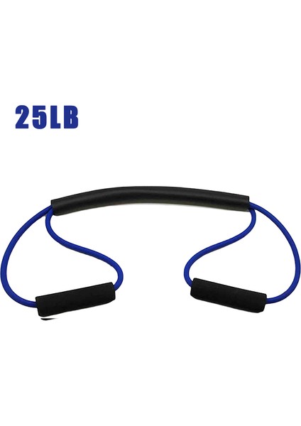 Mavi 25LB Stili Mma Boks Direnç Bantları Kauçuk Hız Eğitimi Çekme Halatı Muay Thai Karate Kol Gücü Çekme Halatı Egzersiz Eğitimi Genişletici (Yurt Dışından)