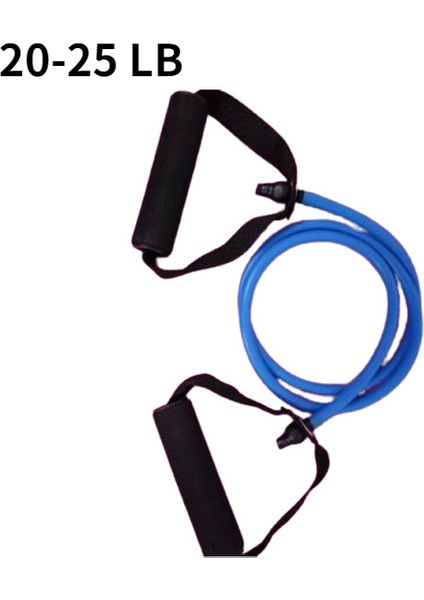 Mavi Stil Kolları ile 5 Seviye Direnç Bantları Elastik Halat Fitness Erkek Kadın Güç Eğitimi Ekipmanları Evde Egzersiz Ralli Cihazı (Yurt Dışından)