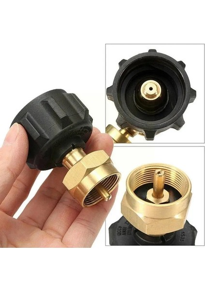 Bir Stil Ropane Şişe Bağlayıcı Isıtıcı Bağlayıcı Adaptör Kiti Kamp Aletleri (Yurt Dışından)