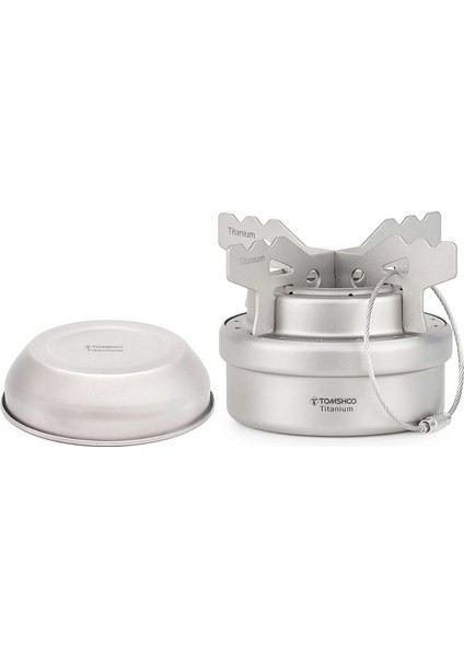 Soba Rafı 1 Tarzı Tomshoo Taşınabilir Mini Titanyum Alkollü Soba Kapaklı Çapraz Soba Standı Raf Outd Alkollü Soba Brülör Kamp Sobası (Yurt Dışından) fırsatları