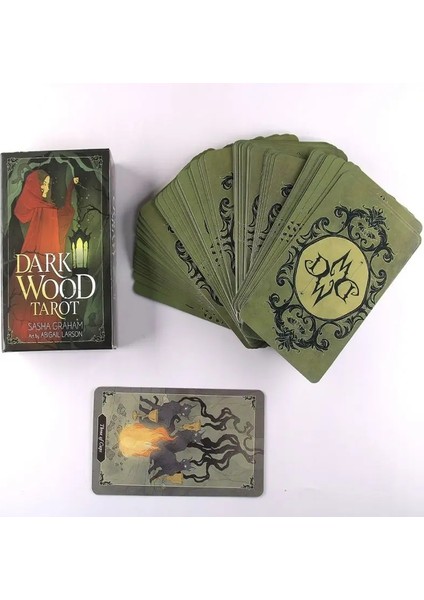 No.11 Stili Sıcak Satış Yüksek Çözünürlüklü Tarot Kartı Fabrika Yapımı Yüksek Li Tam Ingiliz Parti Kehanet Oyunu -Koyu Ahşap Tarot (Yurt Dışından) indirimleri