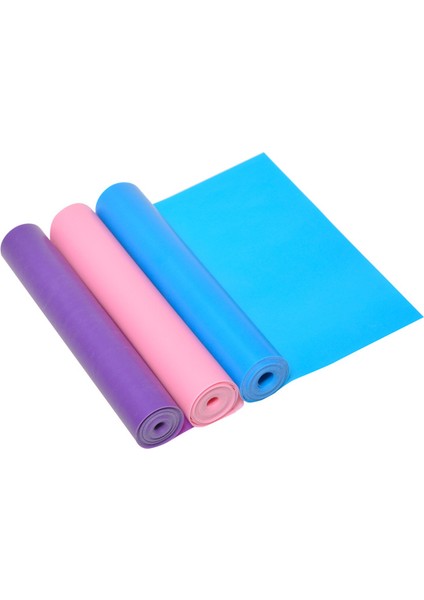 Mor Tarzı Yoga Pilates Streç Direnç Bandı Egzersiz Fitness Bandı Eğitim Elastik Egzersiz Fitness Lastik Kemer 150CM (Yurt Dışından) fırsatları