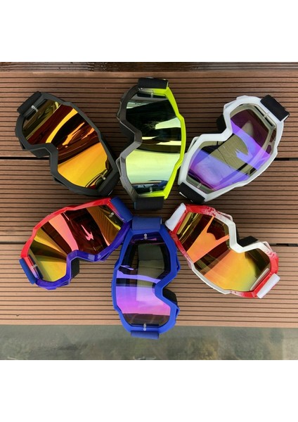 No.2 Tarzı Motosiklet Bisiklet Gözlük Dirt Bike Motokros Güneş Gözlüğü Kayak Rüzgar Uv Koruma Gözlükleri Gözlük Şık Erkek Gözlüğü Gözlükler (Yurt Dışından) modelleri