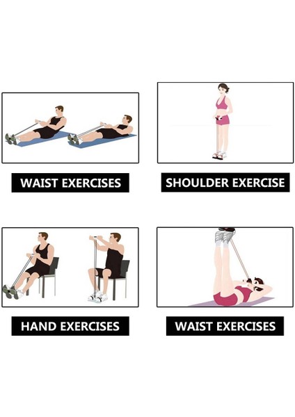 Profesyonel Mor Stil Fitness Sakız 4 Tüp Direnç Bantları Lateks Pedal Egzersizi Mekik Çekme Halatı Genişletici Elastik Bantlar Yoga Ekipmanı Pilates Egzersizi (Yurt Dışından) indirimleri