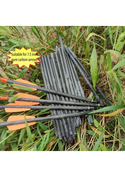 6 Adet Tarzı 7.m Okçuluk Saf Karbon Ok Mili Kıç Tüpleri Avcılık Atış Uygulaması Için Id Od Ok (Yurt Dışından) indirimleri