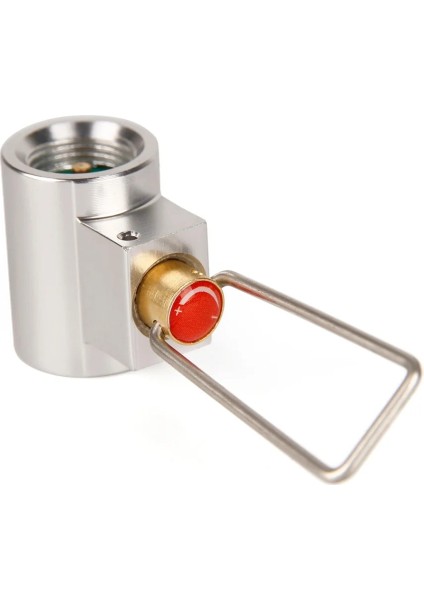 1 Stil Ayarla Düz Gaz Deposu Adaptör Vana Bidon Gaz Dönüştürücü Shifter Kamp Sobası Metal Gaz Dolum Adaptörü Silindir Dolum Sobası Adaptörü (Yurt Dışından)