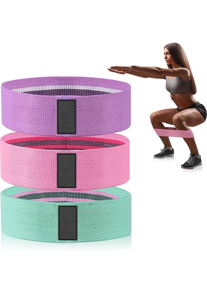 3 Adet Stil Ganimet Bantları Kalça Direnç Bantları Kalça Patikleri Fitness Kumaşı Için Elastik Bantlar Fitness Sakız Ganimet Bantları Set Genişletici Ekipman (Yurt Dışından) fiyatları