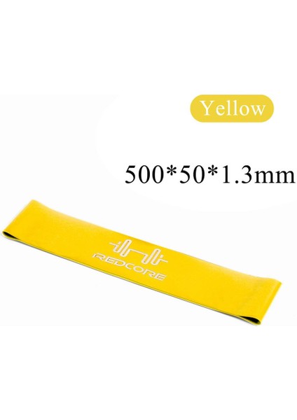 Sarı Stil Fitness Yoga Direnç Bantları Sağlık Elastik Spor Vücut Lateks Kemer Çekme Kayışı Kuvvet Kol Uyluk Mukavemeti Eğitim Kayışı Spor Salonu Yoga (Yurt Dışından)