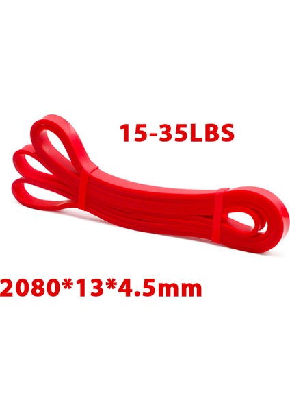 Kırmızı 15-35LBS Stili Fitness Bandı Elastik Bantları Yukarı Çekin Kauçuk Direnç Döngüsü Güç Bandı Seti Evde Spor Salonu Egzersizi Genişletici Antrenmanı Güçlendirin (Yurt Dışından)