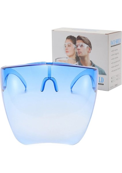 Type9 Stili Faceshield Koruyucu Güneş Gözlükleri Kadın Bisiklet Bisiklet Gözlük Güvenlik Gözlükleri Anti-Sprey Maske Bisiklet Sürme Koruma Güneş Gözlüğü (Yurt Dışından)