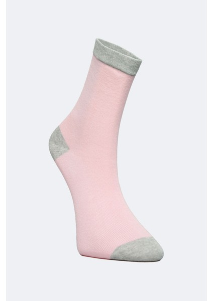 3'lü Ekoseli Kız Çocuk Soket Çorap