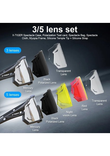 XTS03 Stili 3 Mercek X-Tıger Bisiklet Güneş Gözlüğü Doğa Sporları Erkek Kadın Bisiklet Gözlükleri UV400 Mtb Bisiklet Gözlükleri Bisiklet Aksesuarları Için Gözlük (Yurt Dışından) fırsatları