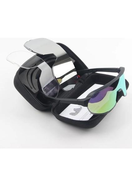 NO.303 Tarzı NO.210 Boyutu Bisiklet Güneş Gözlüğü Uveter Sagan Spor Güneş Gözlüğü Gözlük Bisiklet Gözlüğü Bisiklet Gafas Ciclismo 3lens Aksesuarları (Yurt Dışından) fiyatları