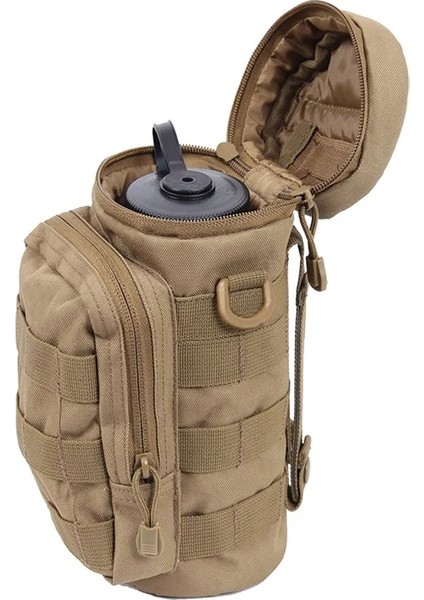 Acu Kamuflaj Stili Doğa Sporları Su Şişesi Çantası Kamuflaj Molle Sistemi Su Şişesi Tutacağı Askeri Avcılık Taktik Su Isıtıcısı Tutacağı Kılıf (Yurt Dışından)