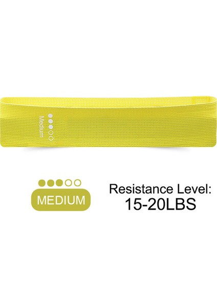 Sarı 15-20LB-1 Adet Tarzı 5 Direnç Seviyeleri Egzersiz Direnci Kumaş Döngü Bantları Set Kaymaz Egzersiz Kalça Eğitim Bandı Ev Spor Salonu Için Fitness Ekipmanları (Yurt Dışından)