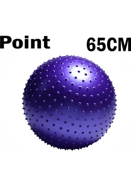 65CM Mor Tarzı Spor Yoga Topları Noktası Fitness Salonu Dengesi Fitball Egzersiz Pilates Egzersizi Dikenli Masaj Topu 55CM 65CM 75CM 85CM (Yurt Dışından)