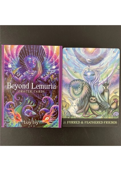 48 Adet TS109 Tarzı Beyond Lemurya Oracle Cards Taort Deck Kart Oyunu Masa Oyunu Dil Ingilizce Kehanet Acemi Ruh Ruhu (Yurt Dışından) indirimleri
