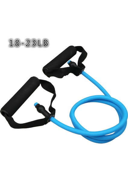 Mavi Stil Kolları ile 8 Kelime Yoga Çekme Halatı 5 Seviye Direnç Fitness Elastik Bant Fitness Ekipmanları Genişletici Egzersiz Spor Salonu Egzersizi (Yurt Dışından)