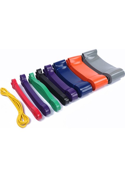 Sarı Stil Direnç Bantları Doğal Lateks Genişletici Güç 208CM Yoga Lastik Döngü Bandı Eğitim Güç Bandı Fitness Elastik Bantları (Yurt Dışından) fiyatları