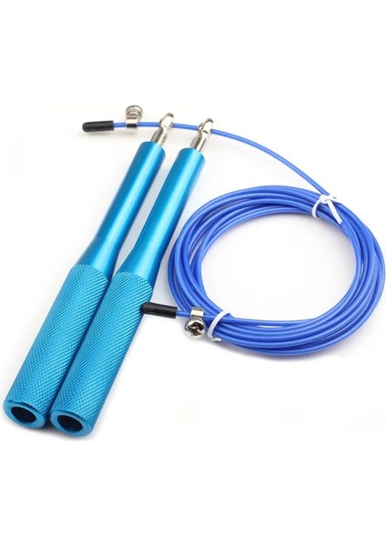 Mavi Stil Rulman Atlama Ipi Egzersiz Fitness Egzersiz Işık Ip Atlama Ipleri Metal Hız Crossfit Spor Salonu Mma Eğitimi Çocuk Ekipmanları (Yurt Dışından)