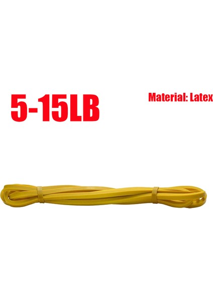 1 Adet 5-15LB Tarzı Direnç Bantları Egzersiz Elastik Doğal Lateks Egzersiz Ruber Döngü Fitness Ekipmanları Eğitimi Için Mukavemet Lastik Bant Genişletici (Yurt Dışından)