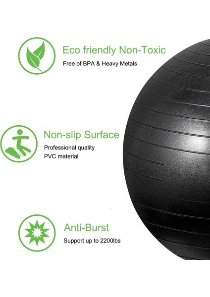 Kırmızı 55 cm Stili Erkekler Anti Patlama Egzersiz Topları Spor Salonu Fit Topu Profesyonel Pilates Yoga Fitness Denge Kararlılık Topu Supportlbs (Yurt Dışından) modelleri