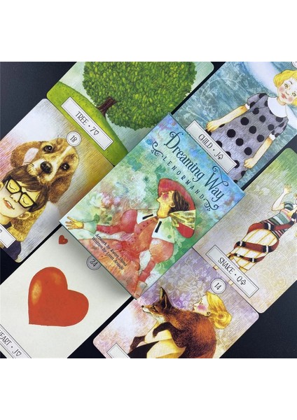 TS60 Stili Rüya Yolu Lenormand Tarot Karton Oyunu Yetişkin Ingilizce Versiyonu Için Oracle Kartı Kader Kehaneti Tarot Güverte Oyun Kartı (Yurt Dışından) indirimleri