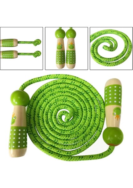 Mavi Stil Spor Vücut Geliştirme Fitness Çocuklar Atlama Ipi Karikatür Ahşap Saplı Tel Atlama (Yurt Dışından) modelleri