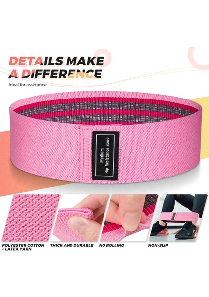 Göl Mavisi Tarzı Elastik Fitness Lastik Bant Yoga Direnç Bandı Spor Örgülü Elastik Bant Kalça Kaldırma Fitness Bandı Ev Gym Fitness Ekipmanları (Yurt Dışından) fırsatları
