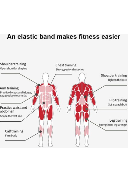 85-230 Lbs Tarzı Spor Salonu Streç Direnç Bandı Egzersiz Genişletici Elastik Fitness Bandı Egzersiz Pilates Için Yoga Bandı Ev Spor Salonu Egzersizi (Yurt Dışından)