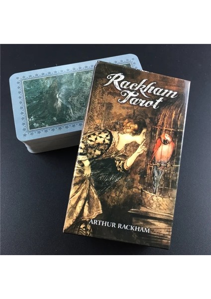 78 Adet TT51 Tarzı Rackham Tarot Kartları Ingilizce Versiyonu Komik Masa Güverte Oracle Pdf Rehberlik Kehanet Kader Masa Oyunları Kartları (Yurt Dışından)