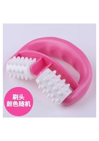 Kırmızı Stil 1pc Fat Control Roller Massager Cellulite Leg Abdomen Neck Buttocks Fast Anti Cellulite Face Lift Tools Roller Fitness Balls (Yurt Dışından)