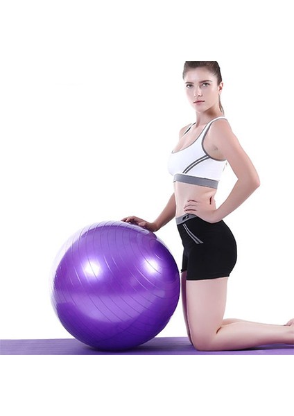 25CM Mor Tarzı Yoga Topu Kalınlaşmış Patlamaya Dayanıklı Pvc Spor Topu cm 75CM 85CM Acemi Spor Fitness Denge Topu Yoga Topu (Yurt Dışından) fırsatları