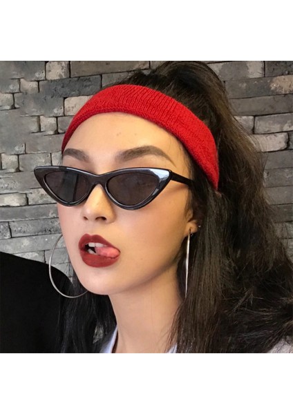 Renk 8 Tarzı Moda Retro Güneş Gözlüğü UV400 Küçük Üçgen Güneş Gözlüğü Kampçılık Güneşlik Bayanlar Trend Gözlük Açık Sürüş Gözlükleri (Yurt Dışından) modelleri