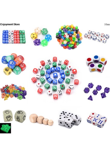 1 Adet Random Tarzı Adet Dijital Zar Oyunu Çokyüzlü Çok Taraflı Akrilik Zar Masa Oyunu Için Renkli Aksesuarlar (Yurt Dışından) fiyatları