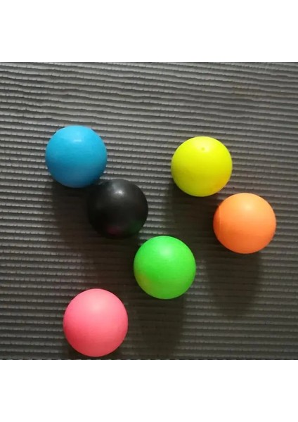Sarı Stil 63MM Tpe Lakros Topu Masaj Tetik Noktaları Top Serbest Bırakma Vücut Masajı Yoga Topu Eğitimi Fasya Hokey Topu (Yurt Dışından) fırsatları