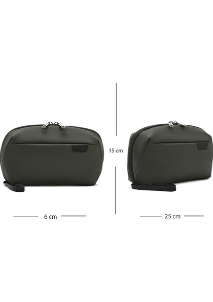 D-Pack Erkek Haki Kumaş El Çantası 24SBD30006F