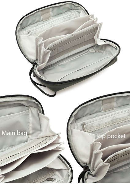 D-Pack Erkek Haki Kumaş El Çantası 24SBD30006F